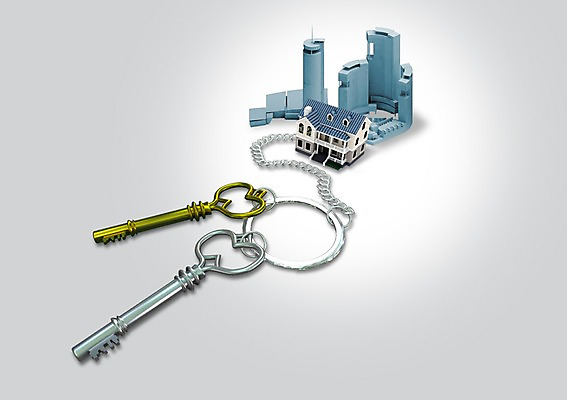 모양 PSD 편집 편집이미지 건축물 건축 열쇠 부동산 주택 빌딩 사람없음 건물 3D 고층빌딩 미니어처 이층집 열쇠꾸러미 편집3D 모형 재산 디지털합성 파일형식