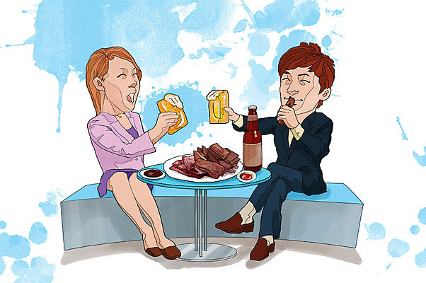 전신 PSD 라이프스타일 접시 커플 여자 남자 행복 음식 의자 일러스트 탁자 술병 맥주 주류 함께함 웃음 들기 사람 앉기 성인 두명 라이프 음주 안주 즐거움 만족 건배 맥주잔 맥주병 음주문화 술자리 마른안주 비어피플 육포 성인만 국내일러스트 식기 감정 음료 가구 컨셉 술잔 관계 모션 병_용기 표정 생활 파일형식