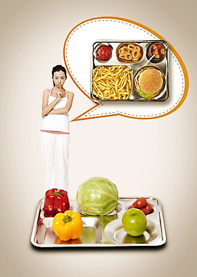 PSD 편집이미지 여자 음식 다이어트 토마토 피망 한명 서기 사람 동양인 성인 중국인 식사 감자튀김 햄버거 사과 케첩 양배추 식판 오징어튀김 여자만 여자한명만 성인여자만 성인만 이미지편집 외국인 1 채소 과일 모션 감자 패스트푸드 건강 인종 튀김 소스_음식 파일형식