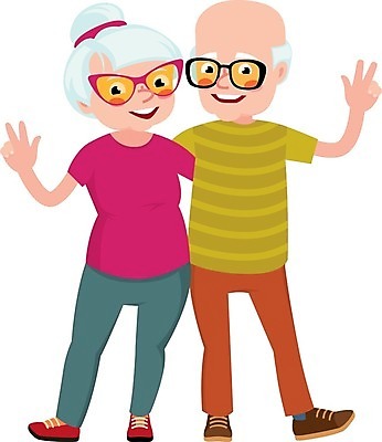 EPS 해외이미지 백인 커플 노년 남자 행복 백그라운드 2 일러스트 가족 함께함 사랑 미소 성인 회색 흰색 아내 조부모 해외202004 해외일러스트 서양인 감정 컬러 컨셉 관계 표정 사람 파일형식 벡터 이미지허브