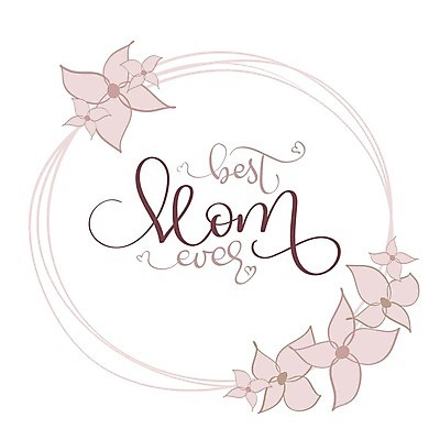 EPS 해외이미지 디자인 포스터 백그라운드 패턴 일러스트 캘리그라피 텍스트 엄마 사람없음 단어 축하 인사 그림 복고 엘리먼트 레터링 해외202004 해외일러스트 문자 컨셉 무늬 가족 예절 파일형식 벡터 이미지허브