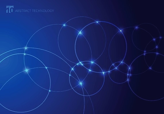 EPS 해외이미지 모양 디자인 백그라운드 컨셉 일러스트 추상 사람없음 그래픽 파란색 빛 디지털 원형 해외202004 해외일러스트 도형 컬러 무늬 파일형식 벡터 이미지허브