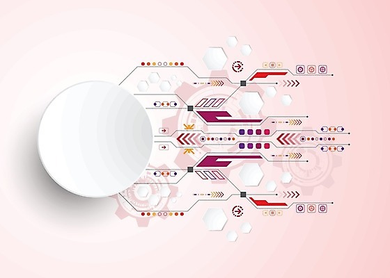 EPS 해외이미지 디자인 분홍색 일러스트 추상 사람없음 그래픽 디지털 원형 그라데이션 해외202004 해외일러스트 도형 컬러 무늬 파일형식 벡터 이미지허브