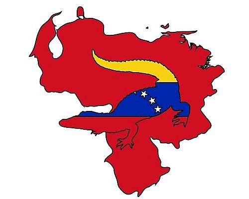EPS 해외이미지 동물 배너 실루엣 백그라운드 일러스트 파충류 빨간색 파란색 노란색 미국 흰색 깃발 심볼 사인 악어 남쪽 고립 동물상 베네수엘라 전국 해외202004 해외일러스트 컬러 북아메리카 촬영기법 조형물 남아메리카 방향 파일형식 벡터 아메리카 미술 문화예술 대륙 이미지허브