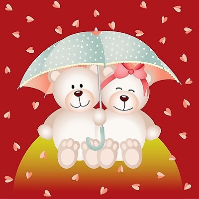 EPS 해외이미지 클립아트 동물 커플 행복 백그라운드 2 일러스트 우산 곰 가족 발렌타인데이 사랑 그래픽 친구 우정 하트 축하 만화 스크랩북 해외202004 해외일러스트 모양 감정 컨셉 포유류 관계 데이이벤트 파일형식 벡터 기념일 이벤트 이미지허브