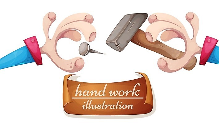 EPS 해외이미지 손 디자인 산업 장갑 백그라운드 일러스트 노동자 관리 손바닥 미술 사람 목재 흰색 가리킴 업무 제조 망치 손톱 만화 목수 복고 클립 고립 대장장이 목판화 조작 해외202004 해외일러스트 나무 직업 잡화 컬러 재료 문화예술 손짓 신체부위 공구 작업 파일형식 벡터 이미지허브