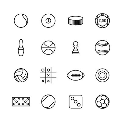 EPS 해외이미지 클립아트 디자인 선 스포츠 일러스트 공 놀이 농구 통 그래픽 세트 검은색 럭비 축구 웹 야구 테니스 게임 점 원형 플랫 체스 볼링 배구 당구 카지노 주사위 윤곽 하키 고립 도미노 얇은 캐셔 퍽 해외202004 해외일러스트 도형 직업 컬러 인터넷 구기 도박 하키용품 파일형식 벡터 이미지허브