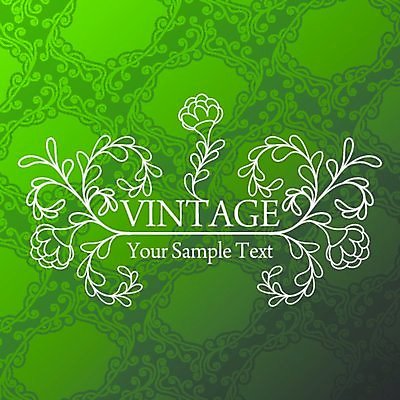 EPS 해외이미지 식물 꽃 백그라운드 잎 꽃무늬 곡선 일러스트 프레임 사람없음 해외202004 해외일러스트 선 무늬 파일형식 벡터 이미지허브