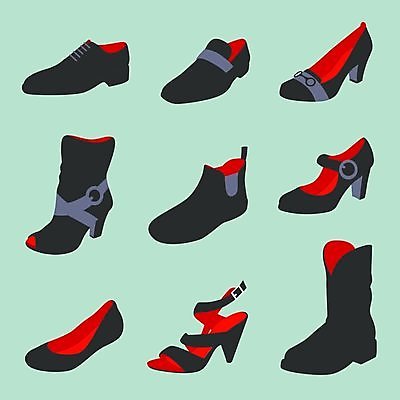 EPS 해외이미지 모양 모델 외관 응시 드레스 실루엣 선 구두 운동화 신발 일러스트 추상 부츠 그림자 숫자 유행 우아함 샌들 그늘 서식 만들기 윤곽 고립 곰팡이 스타일 방식 세련 해외202004 해외일러스트 문자 시선 옷 컨셉 무늬 모션 촬영기법 파일형식 벡터 이미지허브