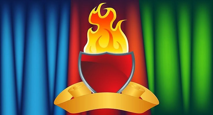 EPS 해외이미지 클립아트 디자인 배너 리본 백그라운드 일러스트 불 불꽃 미술 그래픽 빨간색 초록색 파란색 3D 우주 공백 흰색 커튼 황금 극장 영화 방패 엘리먼트 해외202004 해외일러스트 자연요소 컬러 문화예술 디지털합성 파일형식 벡터 이미지허브