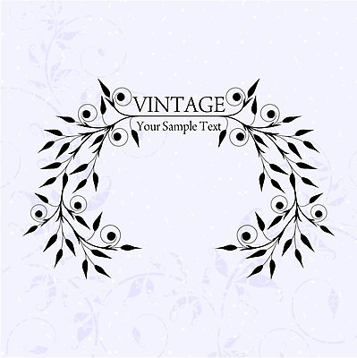 EPS 해외이미지 식물 꽃 백그라운드 잎 꽃무늬 곡선 일러스트 프레임 사람없음 해외202004 해외일러스트 선 무늬 파일형식 벡터 이미지허브