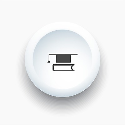 EPS 해외이미지 디자인 교육 분홍색 일러스트 졸업 학교 초록색 파란색 스터디 검은색 흰색 축하 심볼 대학교 고립 캡모자 해외202004 해외일러스트 모자_잡화 컬러 컨셉 학습 파일형식 벡터 이미지허브