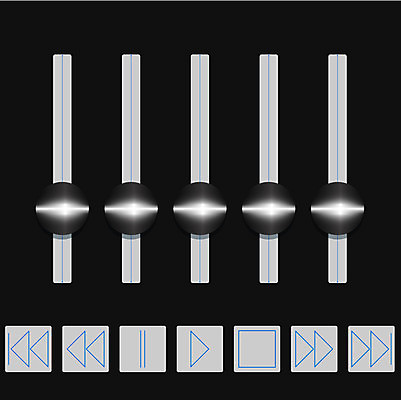 EPS 해외이미지 디자인 음악 백그라운드 일러스트 놀이 금속 힘 소리 장비 회색 CD 흰색 판넬 볼륨 MP3 믹서 라디오 전자 오디오 스테레오 일시정지 동영상 멀티미디어 그만 녹음기 다음 방법 벙어리 섞기 엘리먼트 제어 플레이어 해외202004 해외일러스트 컬러 재질 문화예술 전자제품 파일형식 벡터 녹음_기록 이미지허브