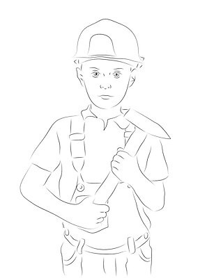 EPS 해외이미지 1 디자인 응시 남자 어린이 일러스트 노동자 사람 소년 청춘 잡기 업무 엔지니어 망치 헬멧 건축가 작음 만화 스케치 오브젝트 흰배경 그림 문서 건축업자 고립 엘리먼트 해외202004 해외일러스트 직업 시선 건축 백그라운드 컨셉 모션 미술 흰색 공구 작업 기술자 보호장비 크기 파일형식 벡터 이미지허브