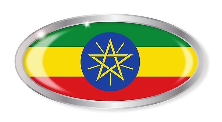 EPS 해외이미지 일러스트 미술 그래픽 깃발 은색 그림 배지 고립 에티오피아 해외202004 해외일러스트 컬러 아프리카 문화예술 파일형식 벡터 이미지허브
