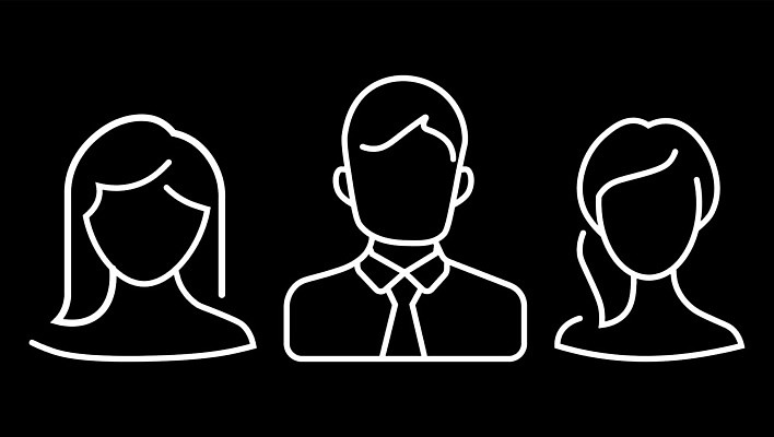 EPS 해외이미지 모양 디자인 여자 남자 실루엣 얼굴 선 컨셉 일러스트 비즈니스 추상 노동자 흑백 사람 성인 그래픽 세트 픽토그램 사무실 검은색 흰색 그룹 플랫 수집 종업원 고객 심볼 서비스 사인 윤곽 고립 소셜 얇은 아바타 스타일 사용자 해외202004 해외일러스트 직업 컬러 무늬 촬영기법 신체부위 파일형식 벡터 이미지허브