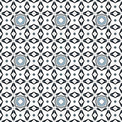 EPS 해외이미지 전통 디자인 패턴 일러스트 벽지 추상 장식 파란색 흰색 포르투갈 타일 묘사 정사각형 모자이크 스페인어 아라베스크 엘리먼트 튀니지 해외202004 해외일러스트 도형 유럽 컬러 무늬 아프리카 파일형식 벡터 이미지허브