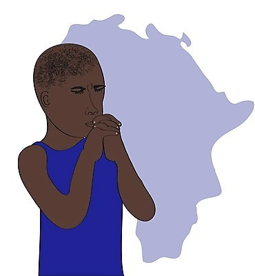EPS 해외이미지 어린이 음식 지도 일러스트 아프리카 사람 물 파란색 갈색 고통 기도 도움 질병 가난 기아 배고픔 문제 케냐 거지 얇은 에이즈 재앙 해로움 헬프 필요 해외202004 해외일러스트 자연요소 감정 나라 컬러 컨셉 의학 사회이슈 파일형식 벡터 이미지허브