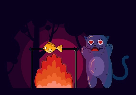 EPS 해외이미지 나무 식물 동물 캐릭터 응시 행복 감정 야생동물 어린이 음식 생각 일러스트 포유류 자연 수염 사랑 어류 풍경 빛 반려동물 고양이 꿈 표현 아기 플랫 달콤 야간 숲 신비 모닥불 만화 모피 배고픔 얼룩무늬 해외202004 해외일러스트 일러캐릭터 자연요소 시선 컨셉 무늬 불 사람 수중동물 맛 생태계 파일형식 벡터 이미지허브