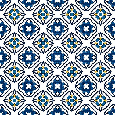 EPS 해외이미지 전통 디자인 패턴 오렌지 일러스트 벽지 추상 장식 파란색 흰색 포르투갈 타일 묘사 정사각형 모자이크 스페인어 아라베스크 엘리먼트 튀니지 해외202004 해외일러스트 도형 유럽 컬러 무늬 과일 아프리카 파일형식 벡터 이미지허브