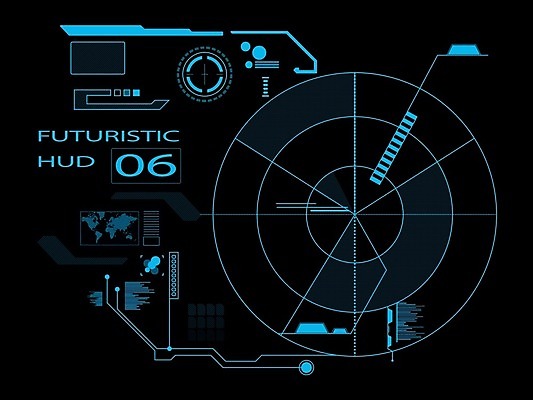 EPS 해외이미지 일러스트 사람없음 디지털 인포그래픽 사이버 UI 인터페이스 해외202004 SF 해외일러스트 파일형식 벡터 이미지허브