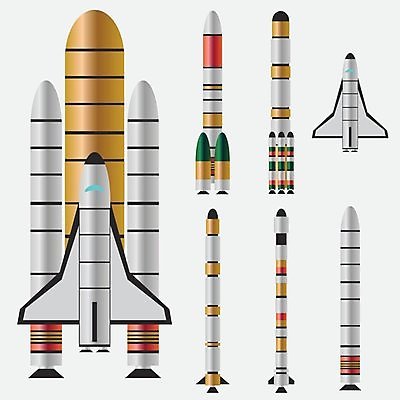 EPS 해외이미지 모양 과학 여행 백그라운드 일러스트 교통시설 상상 빛 세트 우주 금속 에너지 로켓 탐험 흰색 미사일 수집 우주선 속도 시작 UFO 공상 궤도 멀리 고립 철강 해외202004 해외일러스트 컬러 교통 재질 미확인물체 시설 파일형식 벡터 이미지허브