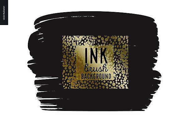 EPS 해외이미지 모양 백그라운드 스티커 일러스트 프레임 사람없음 페인트 얼룩 거친 그래피티 페인트붓 핸드메이드 아크릴 레터링 해외202004 해외일러스트 재질 붓 낙서 그림 파일형식 벡터 이미지허브