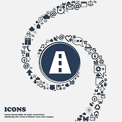 EPS 해외이미지 실루엣 도로 길 여행 지도 패턴 일러스트 교통시설 추상 거리 그래픽 픽토그램 줄무늬 운전 고속도로 아스팔트 교차로 심볼 사인 속도 네비게이션 길가 방법 해외202004 해외일러스트 교통 무늬 모션 촬영기법 시설 파일형식 벡터 이미지허브