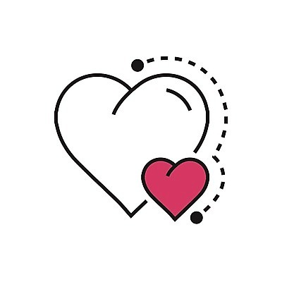 EPS 해외이미지 모양 선 결혼 일러스트 결혼식 추상 발렌타인데이 선물 사랑 그래픽 장식 하트 심볼 사인 열정 스타일 해외202004 해외일러스트 감정 무늬 데이이벤트 이벤트 파일형식 벡터 이미지허브