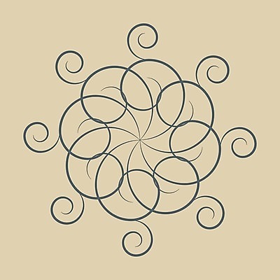 EPS 해외이미지 디자인 선 꽃무늬 패턴 일러스트 벽지 추상 나선형 미술 그래픽 장식 세트 수확 소용돌이 원형 파마 심볼 질감 만다라 아라베스크 해외202004 해외일러스트 도형 헤어스타일 꽃 무늬 농업 문화예술 회오리 파일형식 벡터 이미지허브