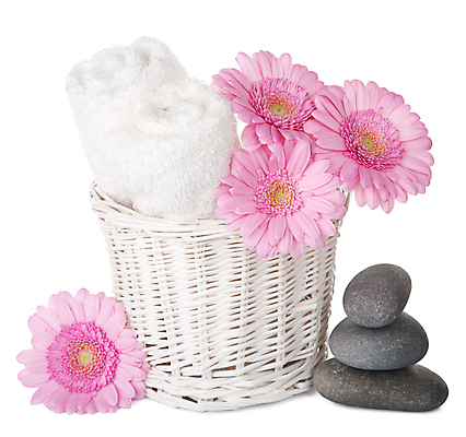 포토 JPG 해외이미지 꽃 분홍색 휴식 실내 사람없음 수건 바구니 스파 조약돌 흰색 마사지 허브 피부관리 흰배경 데이지 아로마 거베라 아로마테라피 스톤마사지 해외202004 해외포토 식물 컬러 백그라운드 컨셉 내부 위생용품 뷰티 돌_바위 테라피 파일형식 이미지허브
