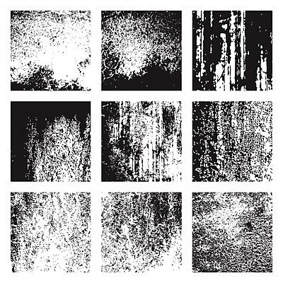 EPS 해외이미지 디자인 배너 백그라운드 패턴 일러스트 추상 세트 검은색 어둠 흰색 도시 수집 고민 질감 덮기 스크래치 그런지 디테일 해외202004 해외일러스트 감정 컬러 무늬 모션 파일형식 벡터 이미지허브