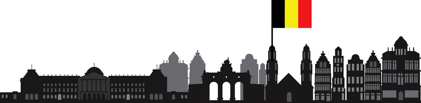 EPS 해외이미지 일러스트 비즈니스 건축양식 창문 지붕 주택 문 계단 검은색 궁전 흰색 도시 시장 큼 왕 박물관 벨기에 포트 스카이라인 브뤼셀 해외202004 해외일러스트 건축 컬러 고건축 건물 크기 서유럽 파일형식 벡터 이미지허브