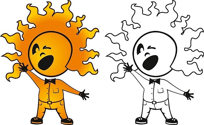 EPS 해외이미지 캐릭터 감정 별 신체 오렌지 일러스트 손바닥 사람 햇빛 태양 머리 잠 만화 흥분 윤곽 여의주 현상 해외202004 해외일러스트 일러캐릭터 자연요소 손 과일 신체부위 파일형식 벡터 이미지허브