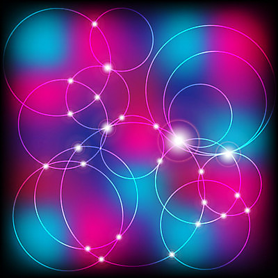 EPS 해외이미지 백그라운드 일러스트 추상 빛 축제 활발 거품 광선 원형 네온 모자이크 블러 해외202004 해외일러스트 도형 컨셉 무늬 파일형식 벡터 이미지허브