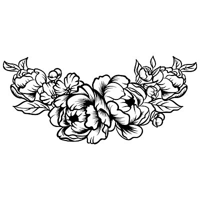 EPS 해외이미지 템플릿 디자인 꽃 백그라운드 꽃무늬 일러스트 동양인 그래픽 장식 검은색 화려 우아함 인도인 문신 라인아트 윤곽 동쪽 만다라 아랍어 엘리먼트 작약 페이즐리 해외202004 해외일러스트 외국인 식물 선 컬러 컨셉 무늬 인종 방향 파일형식 벡터 이미지허브