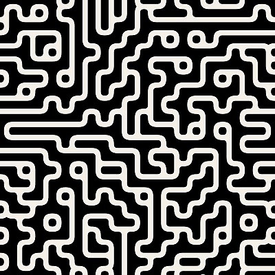 EPS 해외이미지 디자인 백그라운드 패턴 일러스트 벽지 추상 미래 흑백 그래픽 장식 유행 검은색 흰색 직물 인쇄 타일 질감 순환 정사각형 모자이크 미로 대칭 테크노 포장소품 스타일 해외202004 해외일러스트 도형 컬러 컨셉 무늬 포장 모션 촬영기법 오브젝트 포장재료 파일형식 벡터 이미지허브