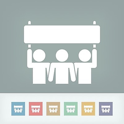 EPS 해외이미지 배너 실루엣 스포츠 이동 일러스트 서기 사람 자유 분노 깃발 부채 그룹 군중 클럽 커뮤니티 일반 덩어리 혁명 스트라이크 시범 위기 정치 주장 지원 항의 해외202004 해외일러스트 감정 컨셉 모션 촬영기법 파일형식 벡터 이미지허브