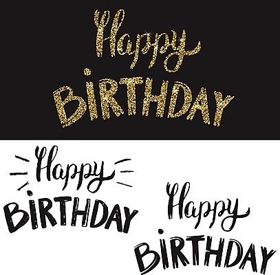 EPS 해외이미지 템플릿 디자인 행복 포스터 백그라운드 일러스트 캘리그라피 텍스트 타이포그라피 사람없음 파티 금속 검은색 축하 인사 생일 우아함 사인 그림 복고 초대 엘리먼트 레터링 해외202004 해외일러스트 문자 기념일 감정 컬러 컨셉 재질 이벤트 예절 파일형식 벡터 이미지허브