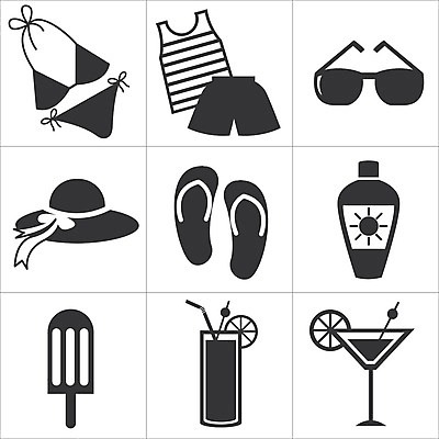 EPS 해외이미지 디자인 안경 여행 일러스트 자연 휴가 슬리퍼 그래픽 여름 세트 비키니 선글라스 태양 얼음 주스 칵테일 보트 심볼 크림 사인 해외202004 해외일러스트 자연요소 잡화 계절 수영복 음료 신발 배_교통 주류 생태계 파일형식 벡터 이미지허브