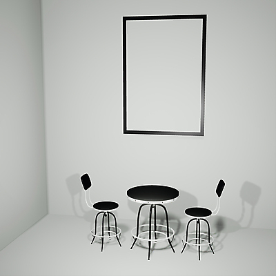 포토 JPG 해외이미지 템플릿 포스터 벽 액자 의자 바닥 실내 액자틀 사람없음 내부 3D 공백 방 목업 카피스페이스 해외202004 해외포토 가구 틀 디지털합성 파일형식 이미지허브