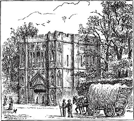 EPS 해외이미지 선 일러스트 미술 검은색 수확 흰색 왕 그림 대문 각도 타운 판화 수도원 동쪽 수녀원 침범 해외202004 해외일러스트 컬러 농업 문화예술 문 도시 방향 파일형식 벡터 이미지허브