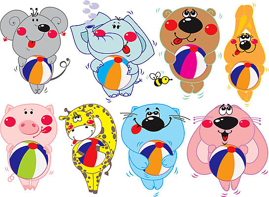 EPS 해외이미지 동물 야생동물 일러스트 공 곰 포유류 코끼리 미술 미소 반려동물 세트 고양이 토끼 돼지 그룹 유머 쥐 만화 벌 기린 그림 고립 해외202004 해외일러스트 감정 곤충 문화예술 표정 설치류 파일형식 벡터 이미지허브