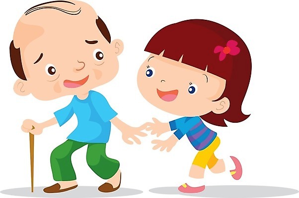 EPS 해외이미지 할아버지 어린이 백그라운드 일러스트 가족 손녀 함께함 미술 사람 성인 걷기 흰색 자녀 은퇴 돌봄 조부모 해외202004 해외일러스트 여자 노년 남자 컬러 컨셉 관계 모션 문화예술 손주 파일형식 벡터 이미지허브