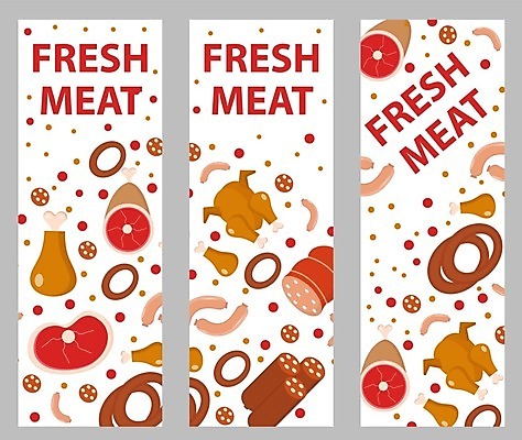 EPS 해외이미지 배너 잡화 음식 조각 다이어트 일러스트 재료 건강 육류 돼지고기 스테이크 요리 장식 농장 상점 식당 저녁식사 소고기 흰색 신선 소시지 시장 플랫 상품 만화 수집 메뉴 유기농 진열장 햄 날것 슈퍼마켓 점심식사 고립 단백질 살라미 식품점 정육점 해외202004 해외일러스트 웰빙 컬러 농업 식재료 서양음식 식사 가공식품 영양소 파일형식 벡터 이미지허브