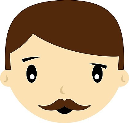 EPS 해외이미지 남자 얼굴 일러스트 미술 사람 소년 성인 10대 표현 괴짜 만화 멍청이 해외202004 해외일러스트 어린이 컨셉 청소년 문화예술 신체부위 파일형식 벡터 이미지허브