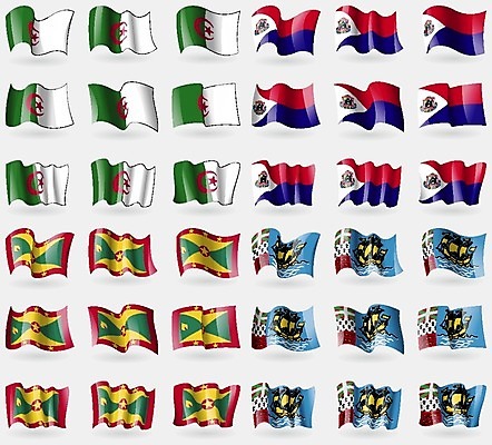 EPS 해외이미지 디자인 문화 상징 일러스트 세계 직물 심볼 지역 알제리 전국 강조 해외202004 해외일러스트 아프리카 파일형식 벡터 이미지허브