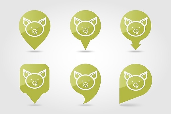 JPG EPS 해외이미지 화살표 말풍선 여러마리 일러스트 종류 사람없음 세트 농장 돼지 라인아트 해외202004 해외일러스트 선 다수 농업 포유류 파일형식 벡터 이미지허브