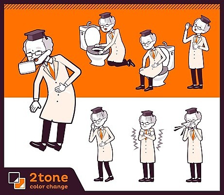 EPS 해외이미지 전신 노년 남자 일러스트 건강 마스크 서기 앉기 여러명 성인 약 교수 주황색 추위 먹기 변기 구토 기침 오한 재채기 학자 성인남자만 노인남자만 해외202004 해외일러스트 직업 컬러 다수 의학 모션 사람 교사 증상 남자만 노인만 성인만 파일형식 벡터 이미지허브