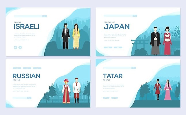 EPS 해외이미지 커플 드레스 옷 남자 문화 어린이 여행 일러스트 가족 태국 잉글랜드 여러명 세계 일본 인사 쌍 원주민 수집 스위스 네덜란드 캄보디아 프랑스어 러시아인 이스라엘 전국 필리핀사람 해외202004 해외일러스트 서양인 문자 유럽 아시아 다수 관계 영국 사람 예절 아프리카인 서아시아 파일형식 벡터 이미지허브